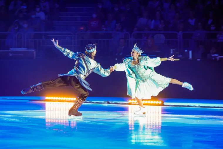 Ледовое шоу Татьяны Навки «Руслан и Людмила» в ледовой арене Трактор. Челябинск