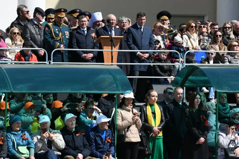 Парад Победы. Верхняя Пышма