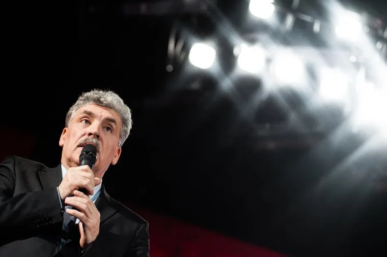 Встреча кандидата в президенты России Павла Грудинина с жителями региона в Театре эстрады. Екатеринбург, грудинин павел