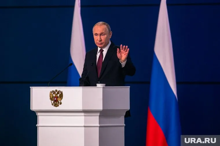 Владимир Путин выступит перед парламентом РФ 21 апреля (архивное фото)