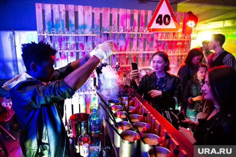 Коктейль «Тюмень влюбляющая» придумали в одном из ресторанов города специально для фестиваля Russian Cocktail Week