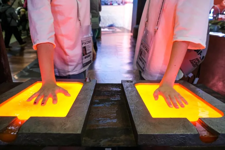 Стенд Свердловской области на выставке "Россия" на ВДНХ. Москва 