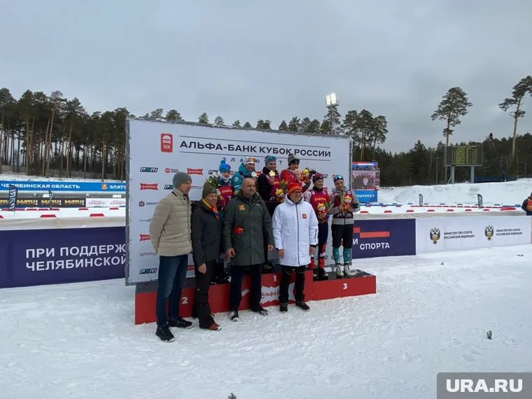 В Златоусте чествовали победительницу гонки преследования в финале кубка России по биатлону
