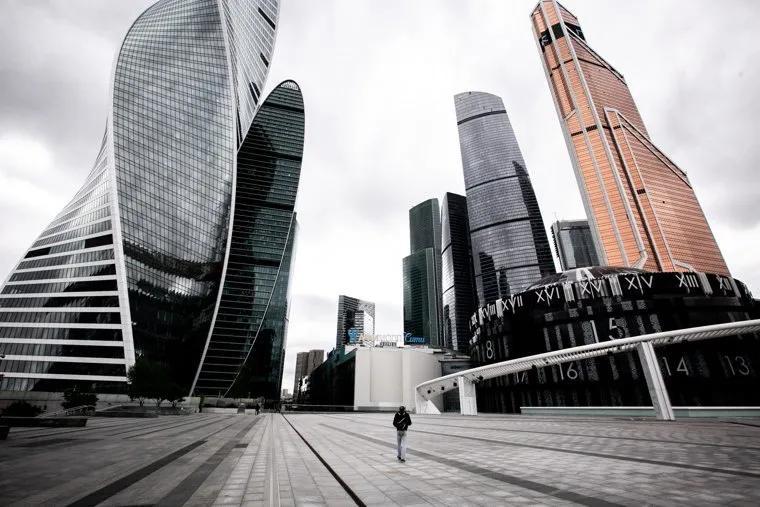 Москва во время объявленного режима самоизоляции. Москва