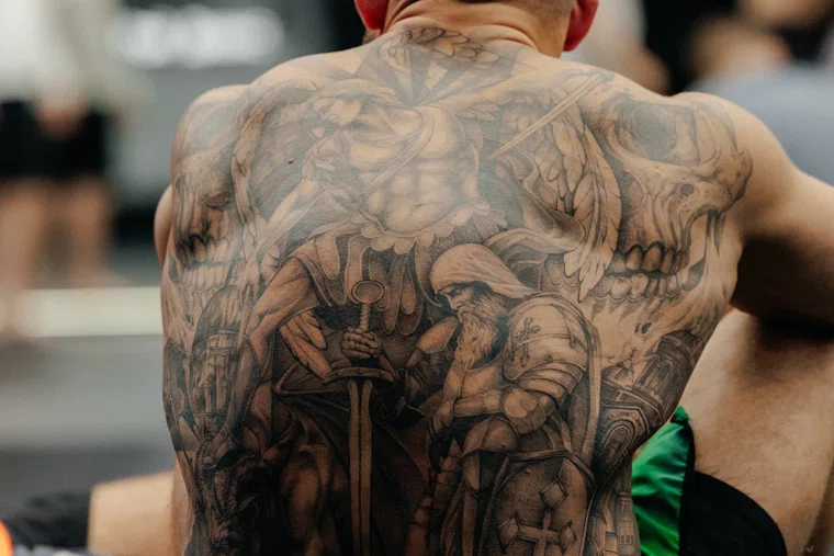 Над татуировкой работали несколько месяцев