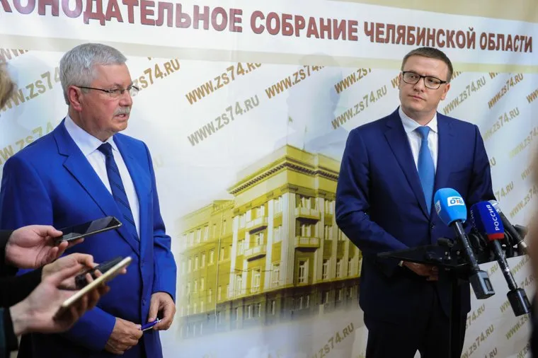 Алексей Текслер на встрече с депутатами Законодательного собрания. Челябинск