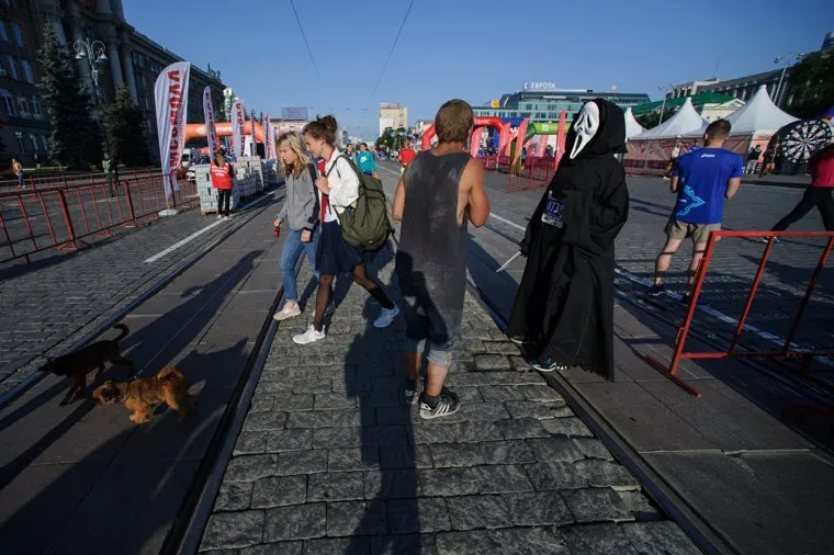 Марафон "Европа-Азия". Екатеринбург