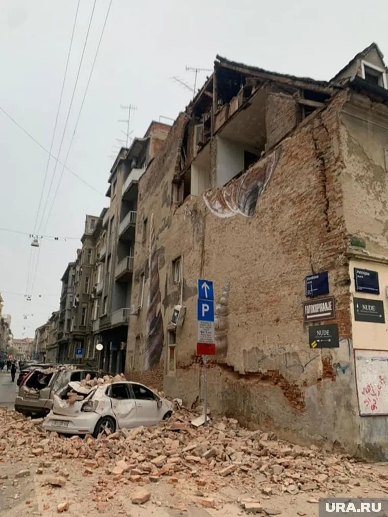 Землетрясение в Загребе стало сильнейшим за 140 лет