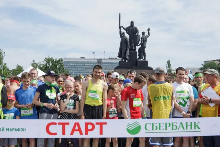 "Зеленый марафон Бегущие сердца". Пермь