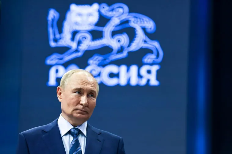 Владимир Путин на ВДНХ. Москва