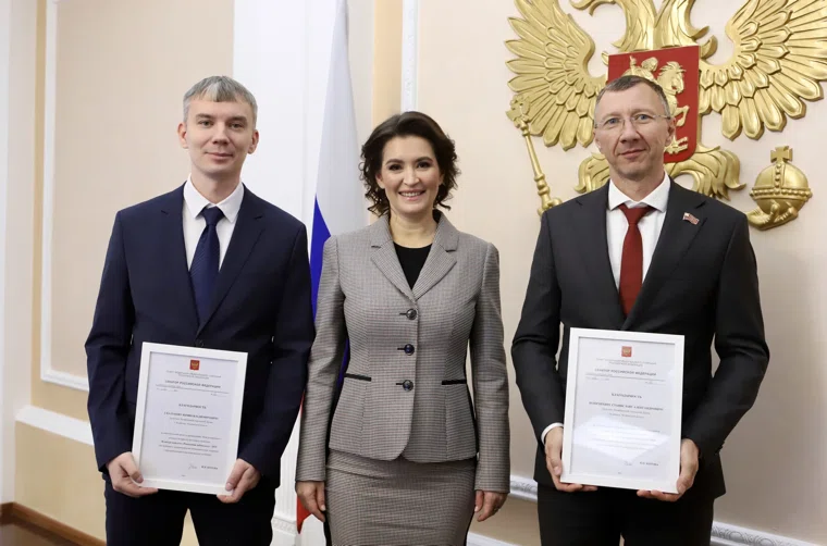 Двух депутатов Челябинской городской думы наградили благодарственными письмами