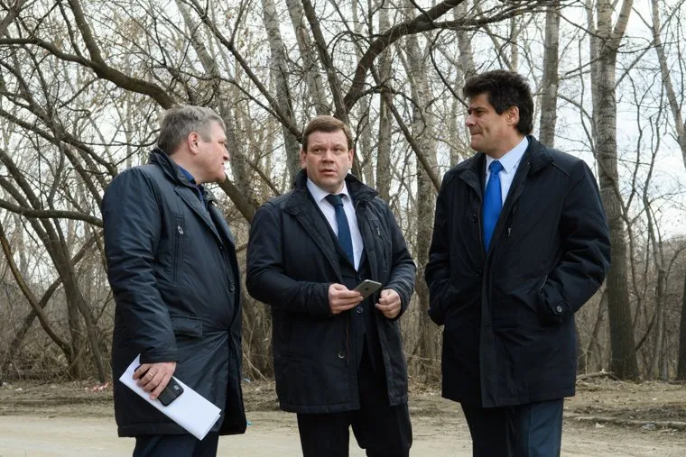 Александр Высокинский в Зеленой роще. Екатеринбург