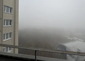 Москва погрузилась в сильный туман