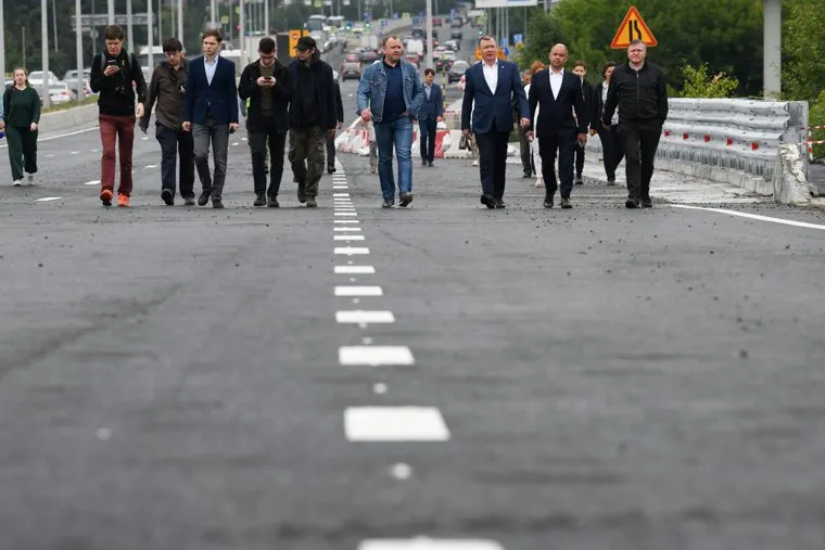 Открытие части развязки Луганская-Объездная. Екатеринбург