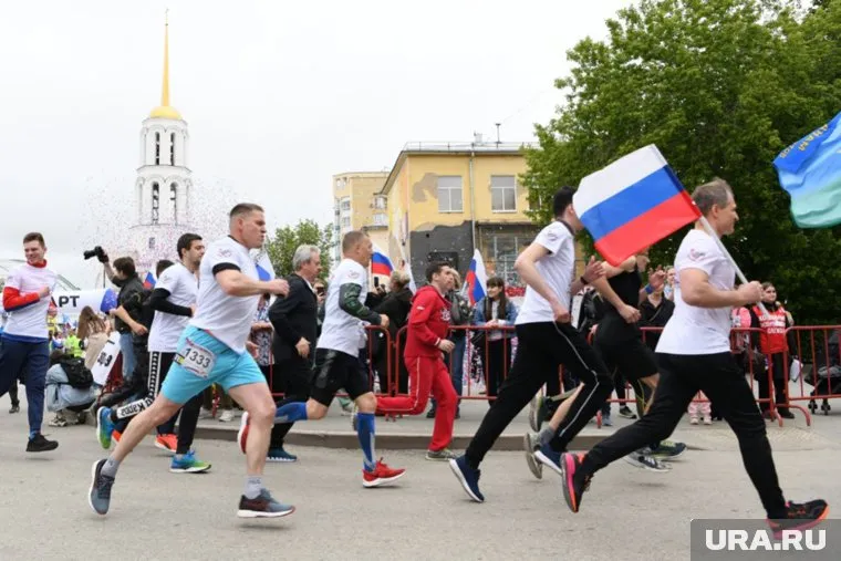 В Екатеринбурге проходит забег «Za Россию» (фото из архива)