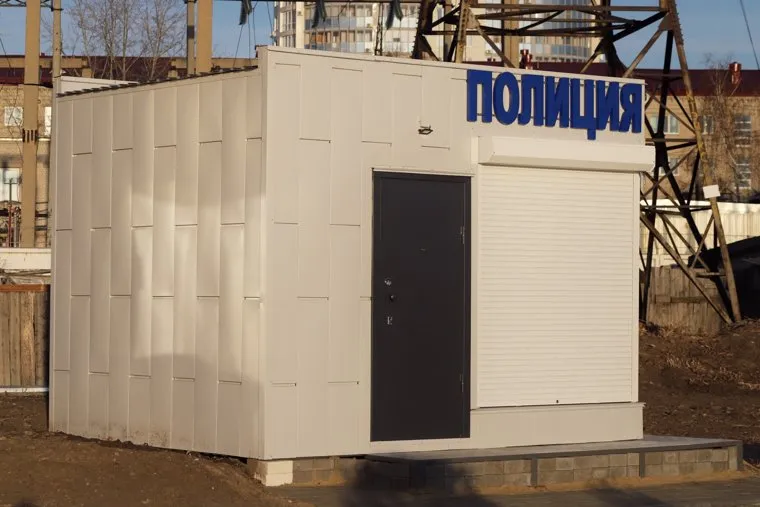 Новые полицейские будки. Курган