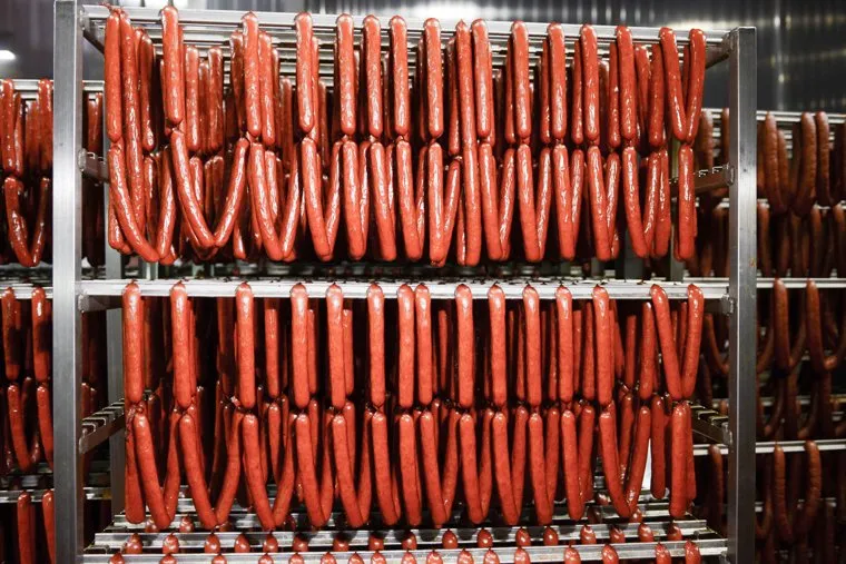 Импортозамещение. Мясокомбинат Ариант. Челябинск., колбаса