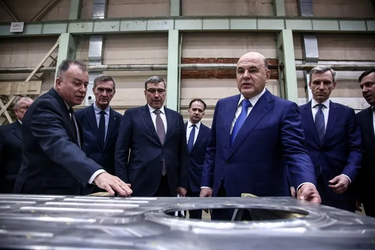 Михаил Мишустин в Смоленске. Смоленск