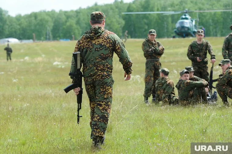 Мобилизованные прибыли в Чебаркуль для боевого слаживания