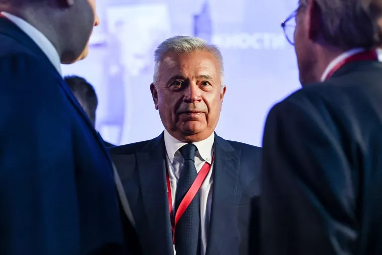 Сбор гостей на пленарное заседание Питерского международного экономического форума (ПМЭФ 2022). Санкт-Петербург