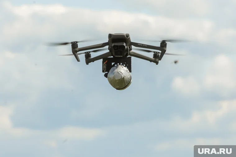 В результате атаки дрона пострадала женщина