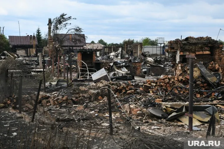 В Шайдурихе сгорели десятки домов