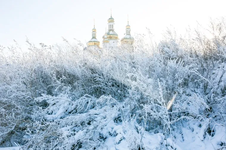 Окраины, дома, дороги. Тюмень