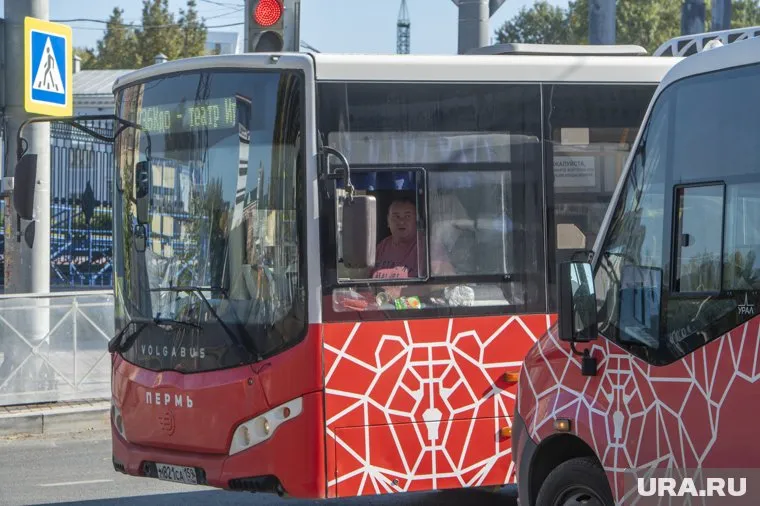В Перми произошло ДТП с двумя автобусами