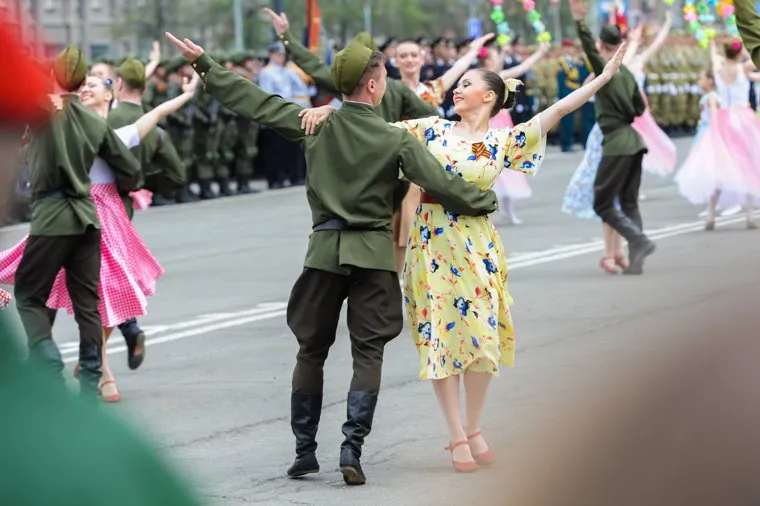 Празднование 9 мая. Челябинск