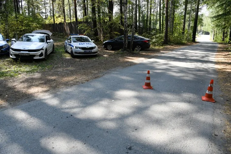 Лесной пожар на озере Глухое. Свердловская область