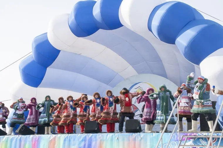 День оленевода.Салехард. 24 марта 2018 г