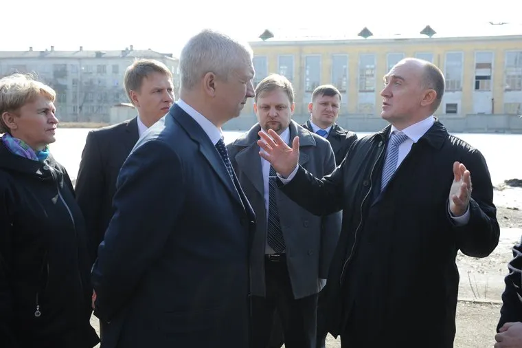 Борис Дубровский посетил озерский городской округ.  Озерск, похлебаев михаил, дубровский борис