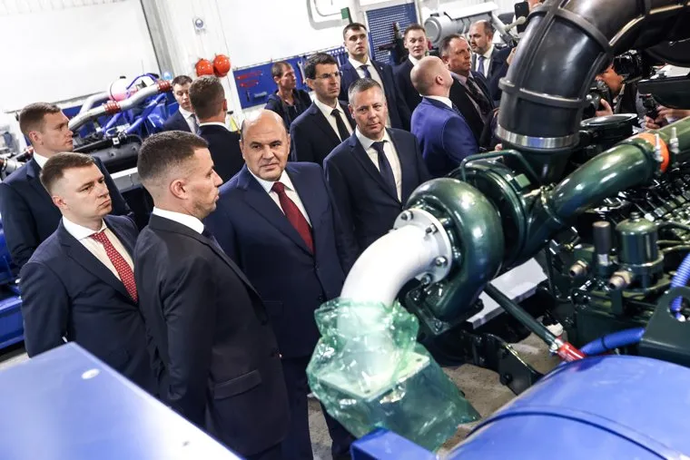 Мишустин в Ярославле. Ярославль