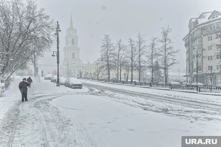 Снежная, но теплая погода прогнозируется в Челябинске в ближайшие дни