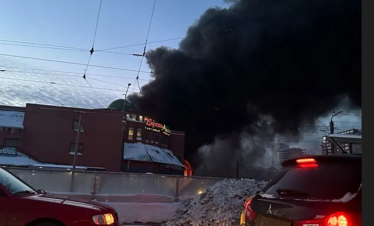 Пожар в ТРК "Европа-Азия", Челябинск