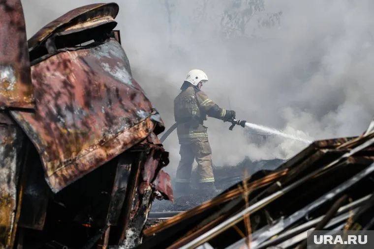 Пожар уже ликвидирован