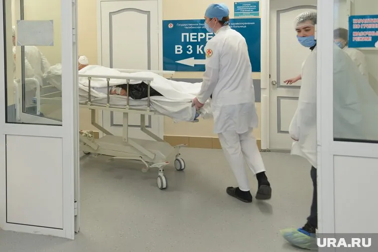 Мотоциклист был госпитализирован