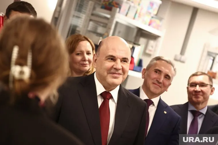Премьер-министр РФ Михаил Мишустин посетил Тюмень 13 апреля