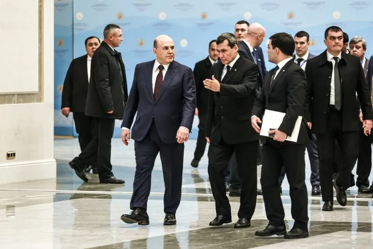 Михаил Мишустин на Туркмено-Российском бизнес-форуме. Ашхабад