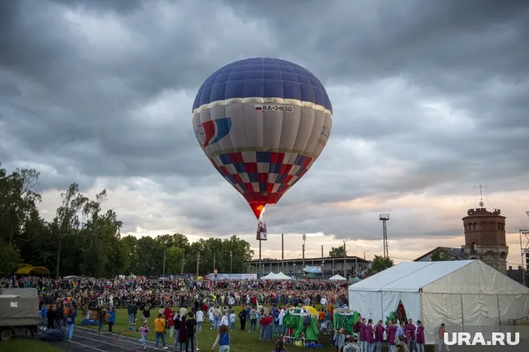 Посмотреть на воздушные шары в Кунгур приезжают тысячи людей из разных стран