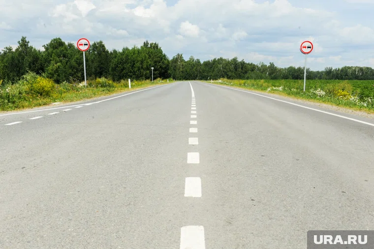 Новая разметка появилась на дороге в Кургане (архивное фото)