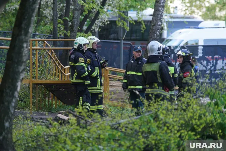 Пожар мог произойти из-за взрыва газа (архивное фото)