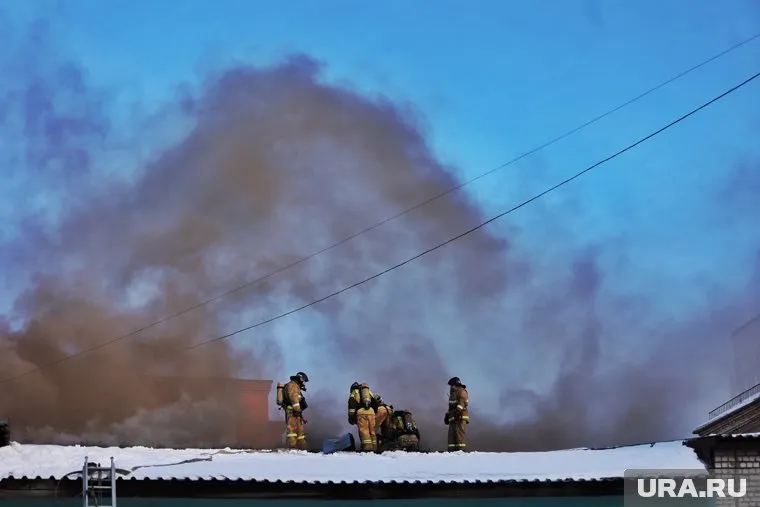 В Радужном горел магазин «Фламинго» (архивное фото)