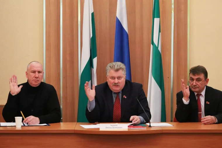 Заседание фракции КПРФ в городской думе. Курган