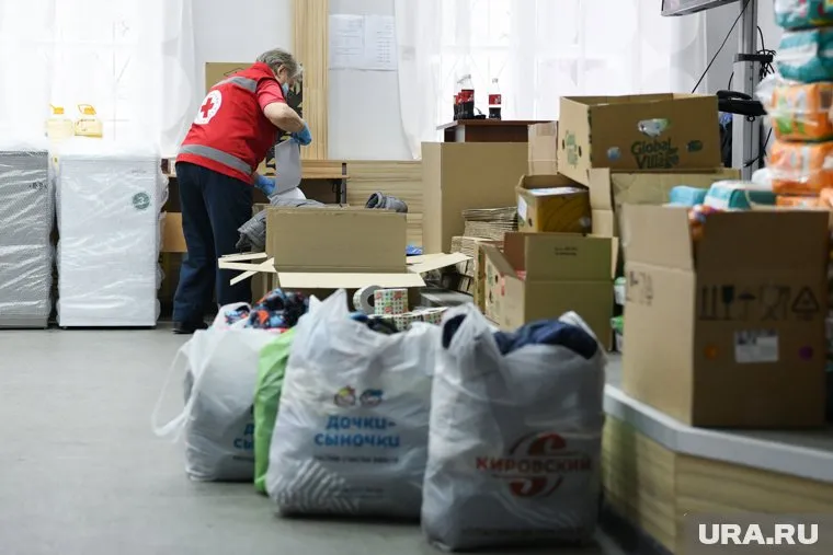 Поезд доставил в Ростовскую область 800 тонн предметов гуманитарной помощи (архивное фото)