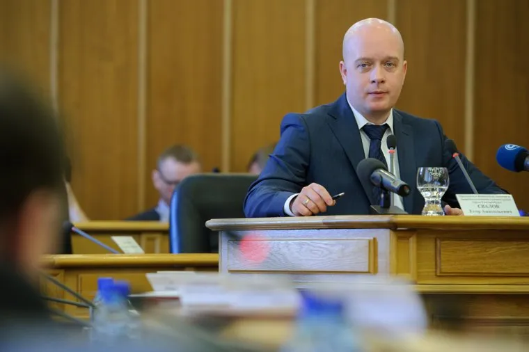 Заседание городской думы Екатеринбурга, свалов егор