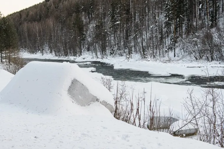 Водозабор города Ивделя. Свердловская область, Ивдель