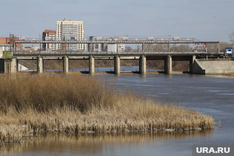 В Кургане вырос уровень Тобола