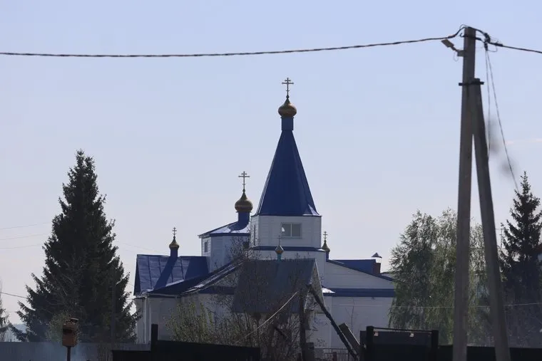 Смолино. Последствия пожара. Курган