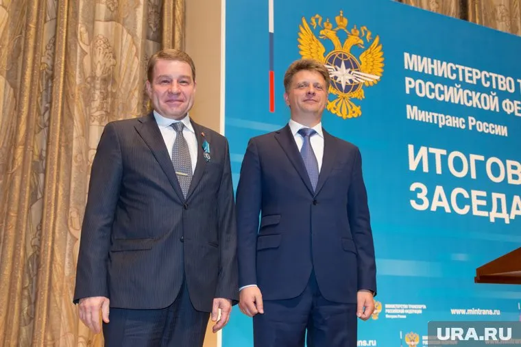 Алексей Андреев получил престижную награду из рук федерального министра